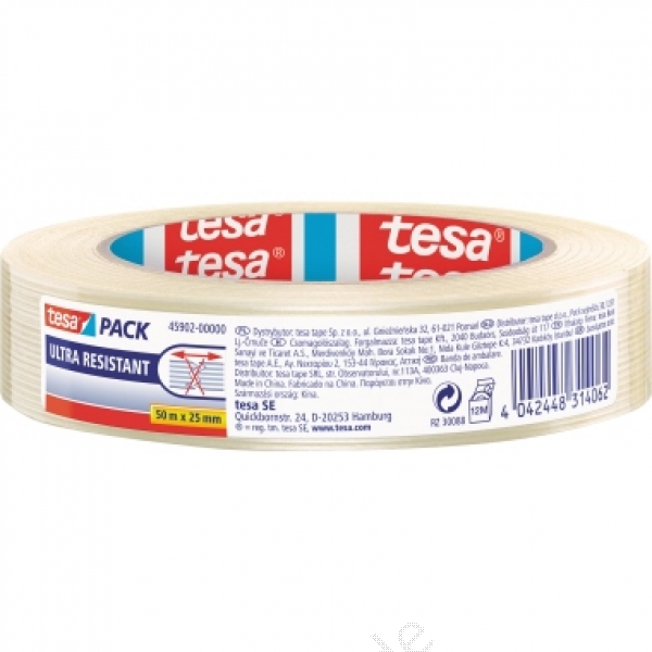 TESA FILAMENTBAND 25 mm x 50 m (Breite x Länge)